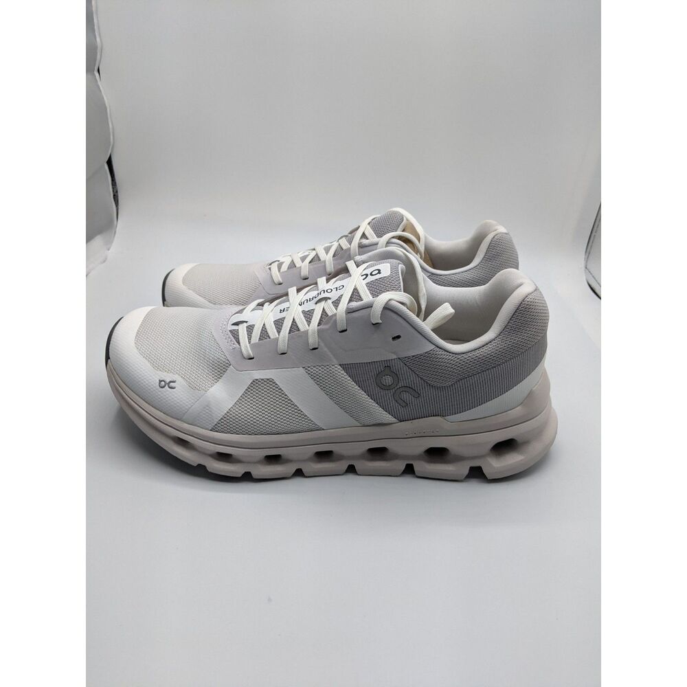 On Cloudrunner White/Frost Women's US 9
